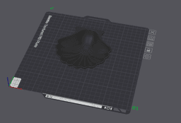 mermaid shell ring dish.3mf 3d model