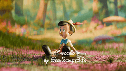 Pinocchio Figurine - Iconic Cartoon Character Art 3d model