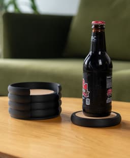 Bottle Opener Coasters v2 3d model