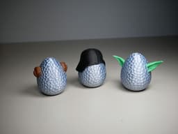 Star Wars Yoda Egg Pot 3d model