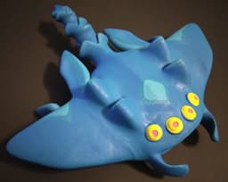 Sky Ray Miniature/ Terrain 3d model