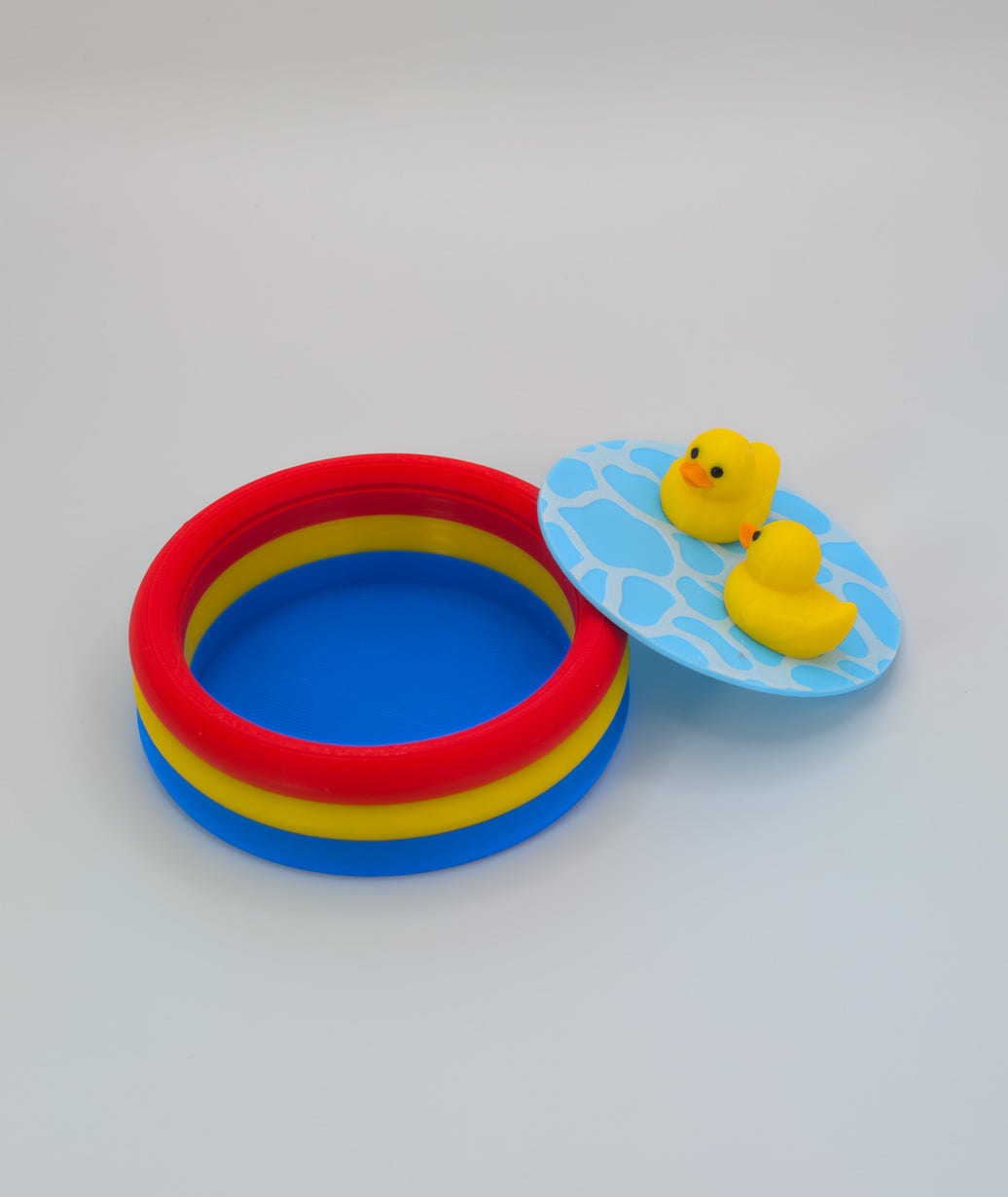 Inflatable Pool Jars! 3d model