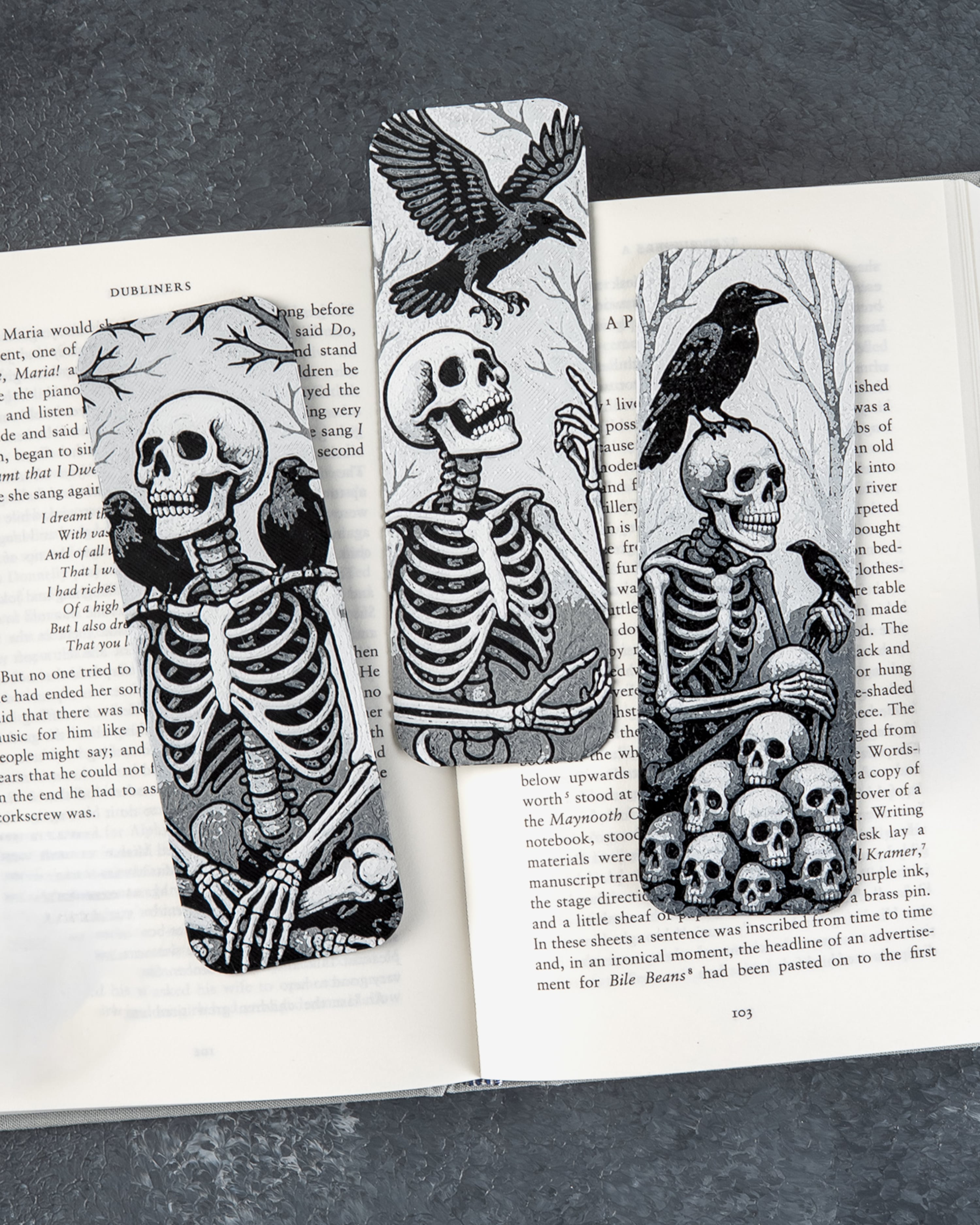 Raven Watcher Bookmarks 3d model