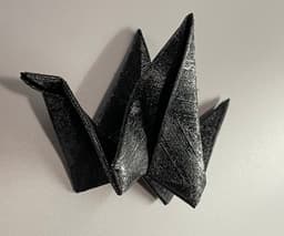 Printagami Flapping Crane 3D Printed Origami 3d model