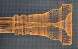 Wedge Screamer Trumpet Mouthpiece 3d model