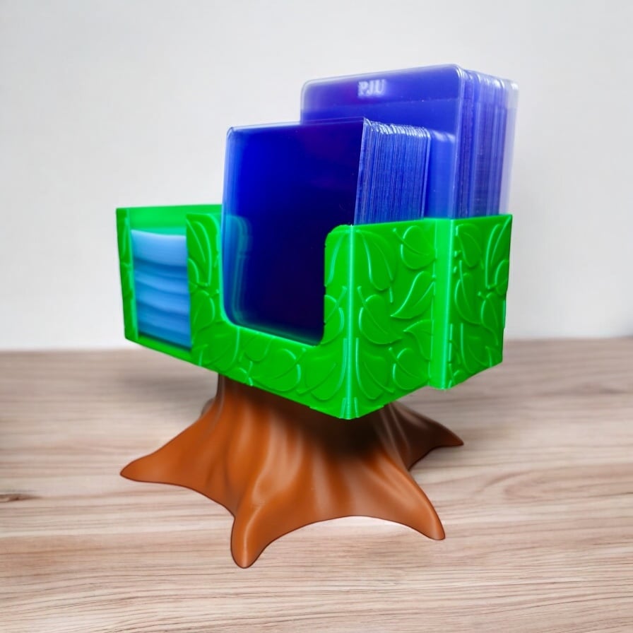 CardCare Treehouse - Sleeve/Toploader/Semi-Rigid Organizer 3d model