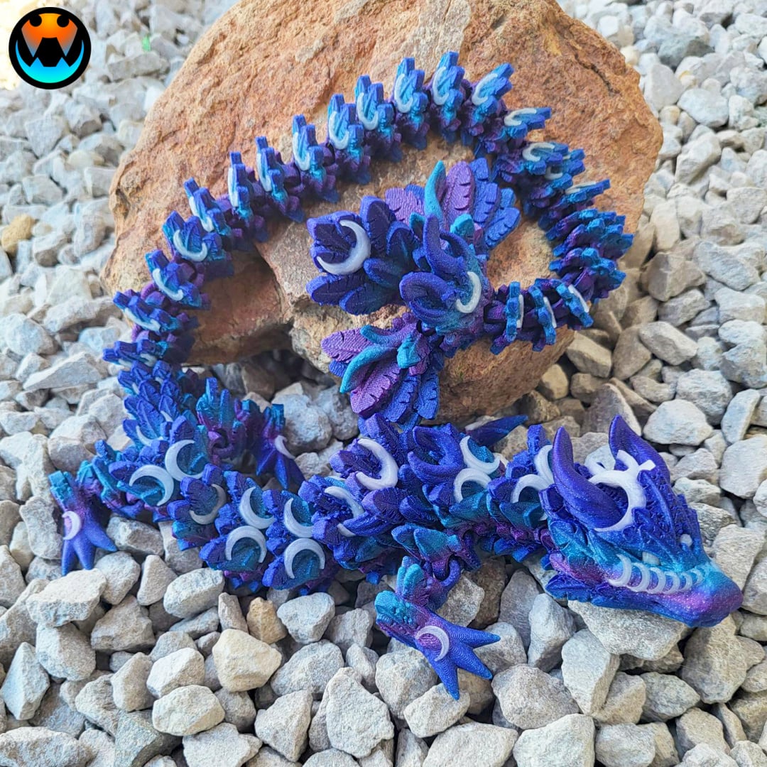 Lunar Dragon 3d model