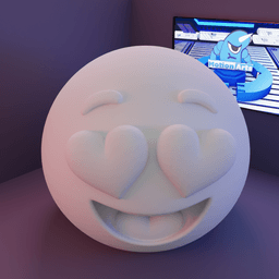 Emoticons coração.stl 3d model
