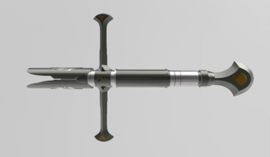 LOTR Narsil Lightsaber 3d model