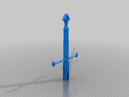 LOTR Narsil Lightsaber 3d model