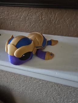 Painted the stones with marker to reduce number of filaments 3d model