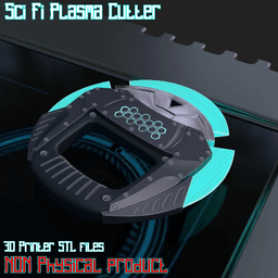Sci Fi Plasma Cutter 3d model