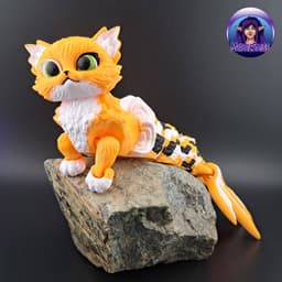 MerCat - Mermaid Cat 3d model