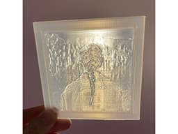 evermore by Taylor Swift Lithopane 3d model