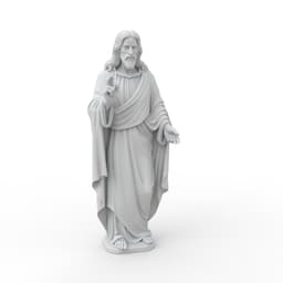 Jesus Statue 3d model