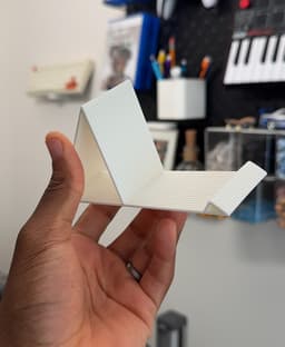 Ripple Keyboard Display Stand 3d model