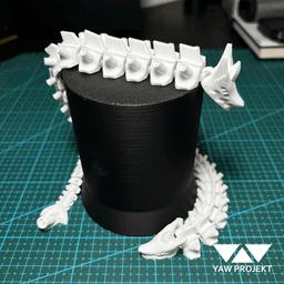 Flexi Mecha Dragon 3d model