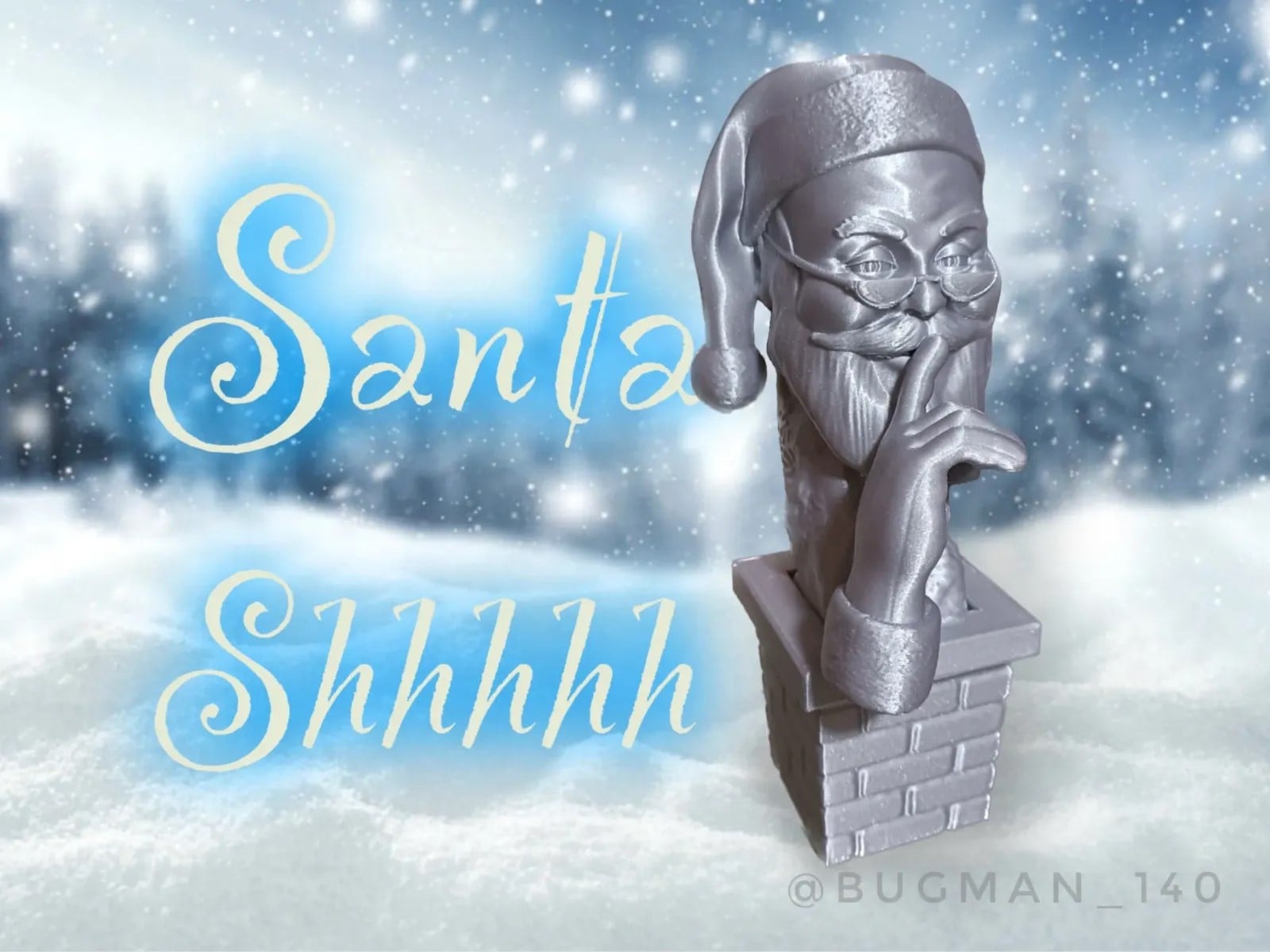 SANTA Shhhhh 3d model