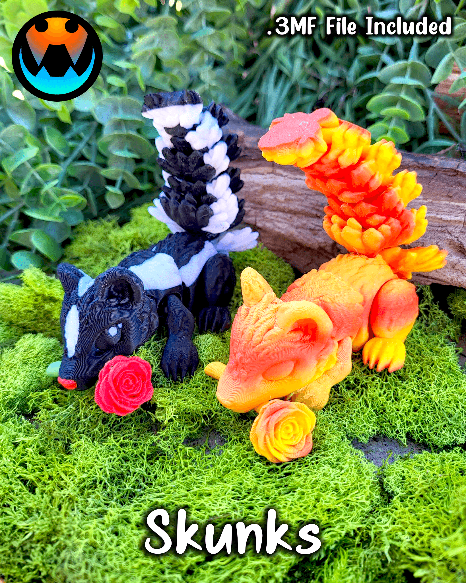Tiny Skunk 3d model