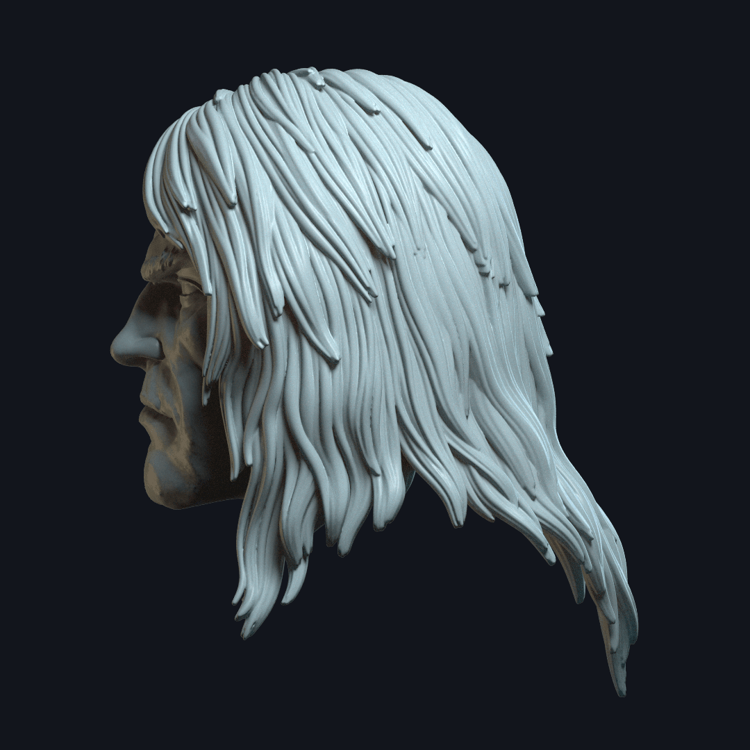 Outback v2 Action Figure Head 3d model