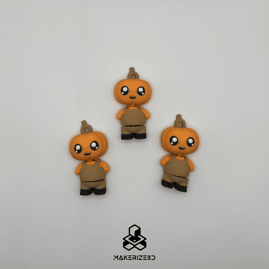 Pumpkin Man Flexi 3d model