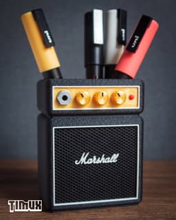 VINTAGE AMPLIFIER PEN HOLDER 3d model