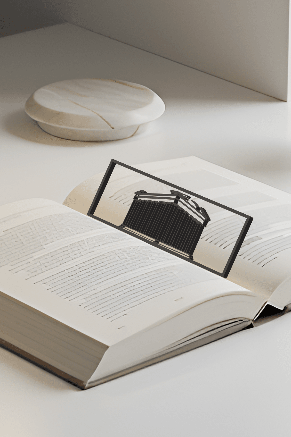 Petra Bookmark, Creativity Bookmark, Gift Idea 3d model