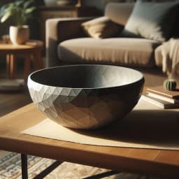 Stunning Low Poly Designer Bowl 3d model