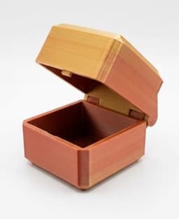 Rugged Snap-Fit Box 50x50 3d model