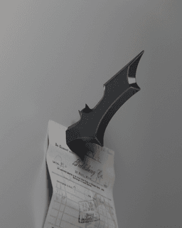 Batarang Magnet 3d model