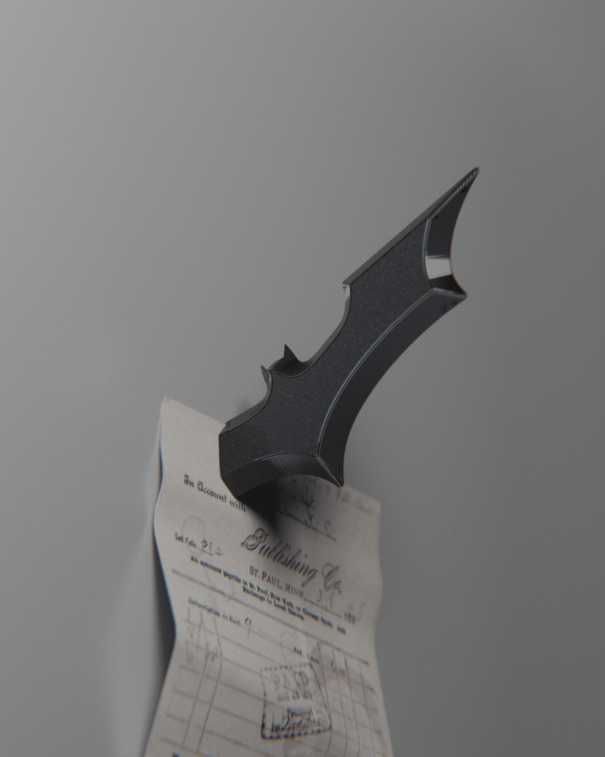 Batarang Magnet 3d model
