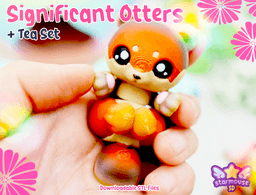 Significant Otters Flexi Set 3d model