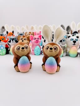 Eggables Sloth 3d model