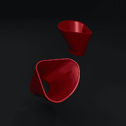 Pepper mill funnel (30 mm) 3d model