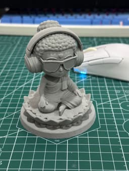 Chill Buddha 3d model