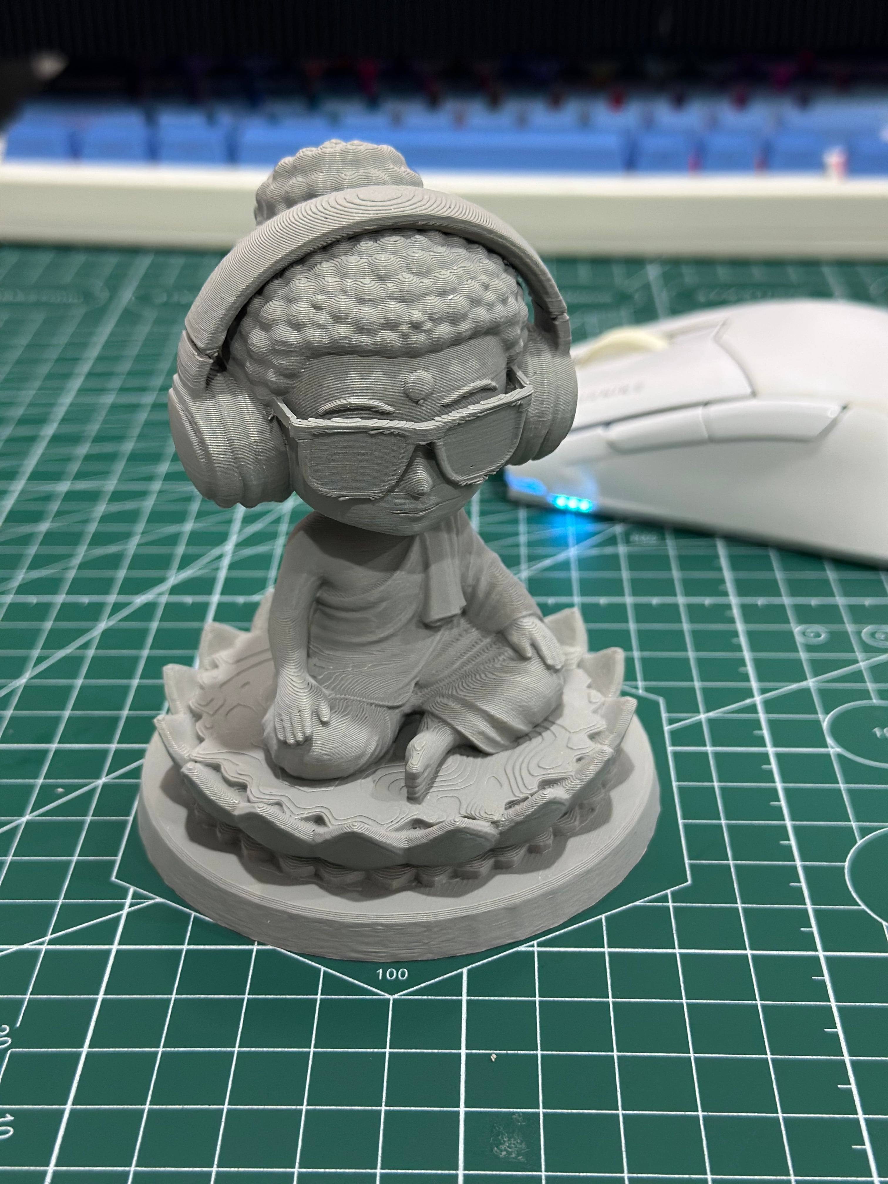 Chill Buddha 3d model