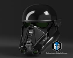 Death Trooper Helmet - 3D Print Files 3d model