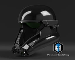 Death Trooper Helmet - 3D Print Files 3d model