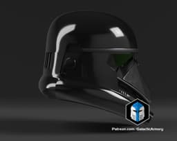 Death Trooper Helmet - 3D Print Files 3d model