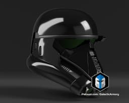 Death Trooper Helmet - 3D Print Files 3d model