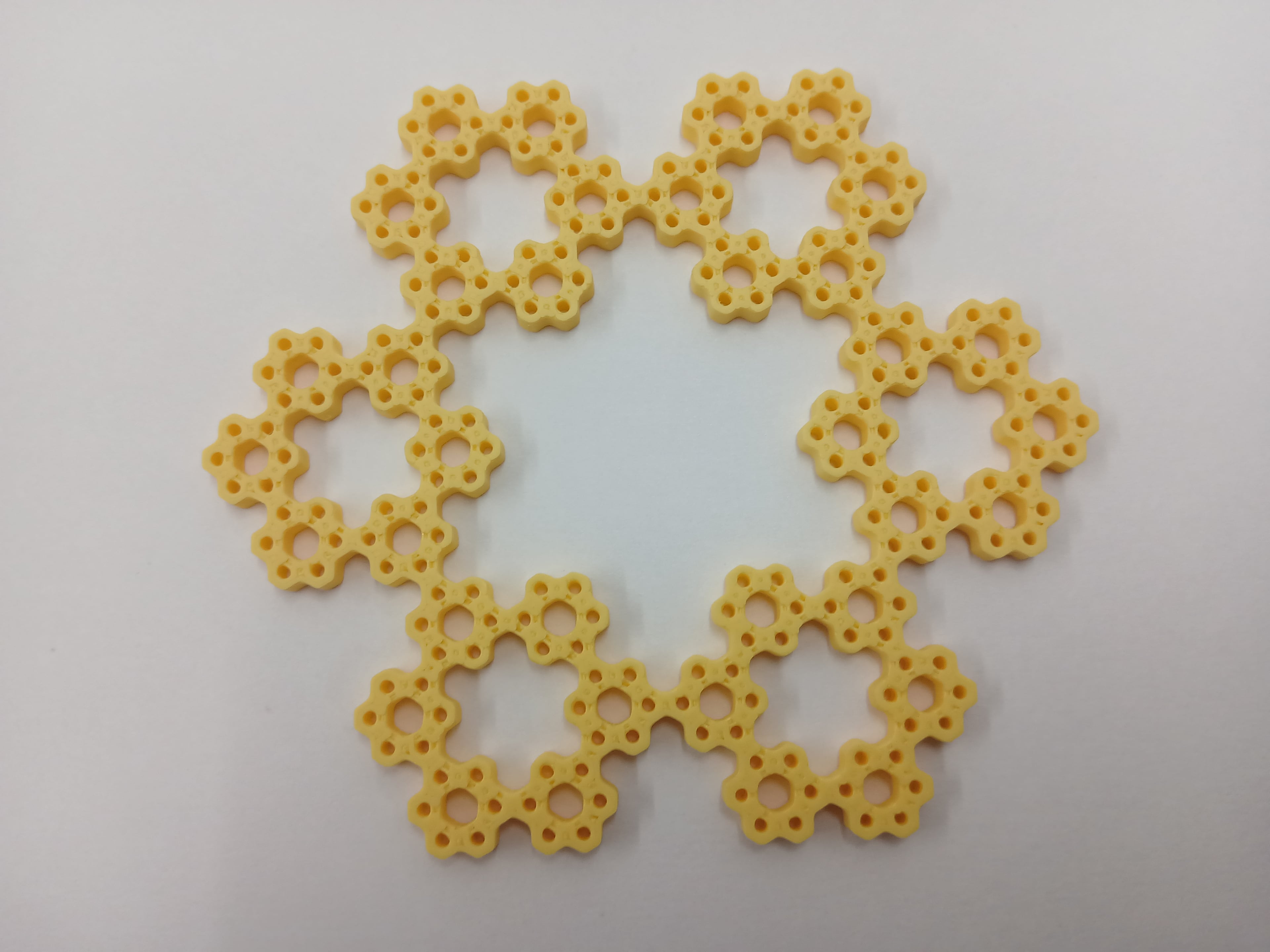 Fractal Coasters - 7 Unique Designs 3d model