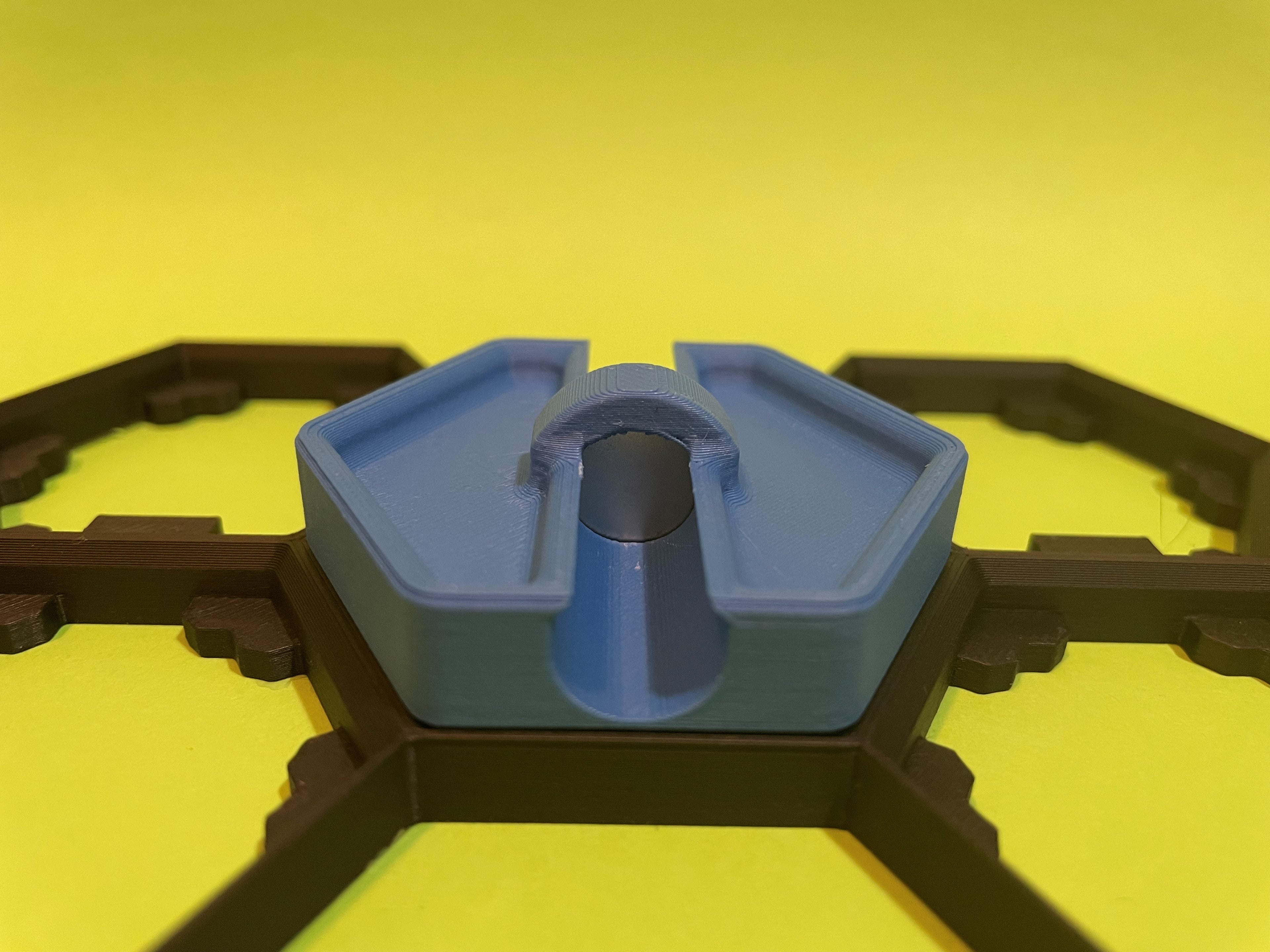 Hextraction Gauss Cannon Tile 3d model