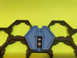 Hextraction Gauss Cannon Tile 3d model