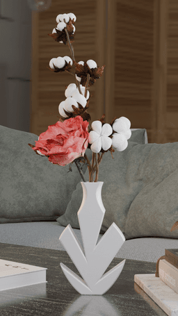 Faceted Vase 3d model