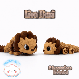 Lion Flexi 3d model