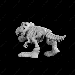T-Rex_Skeleton 3d model