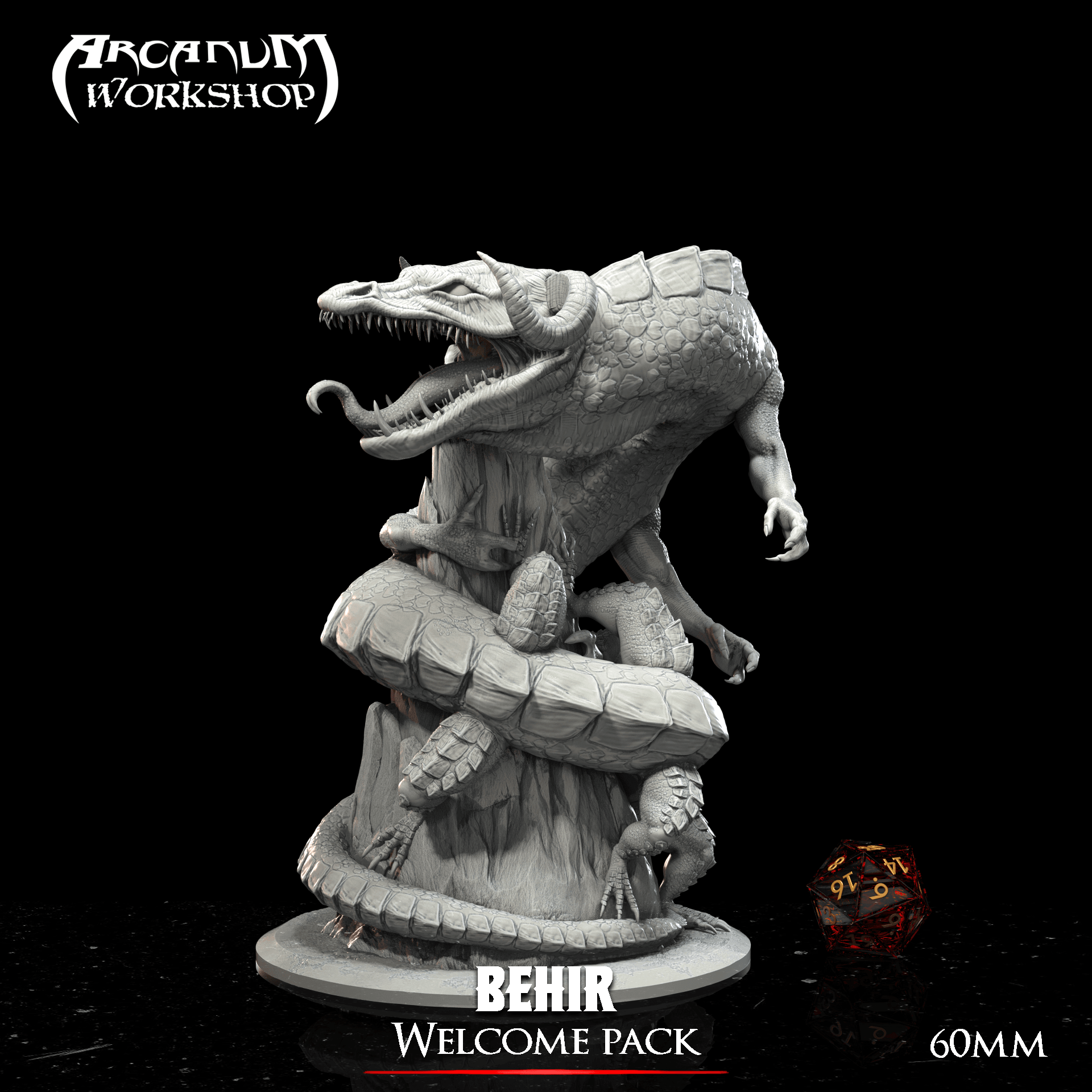 The Behir 3d model