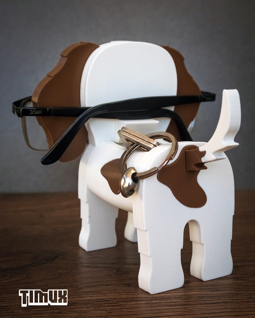 BRITTANY SPANIEL GLASSES HOLDER 3d model