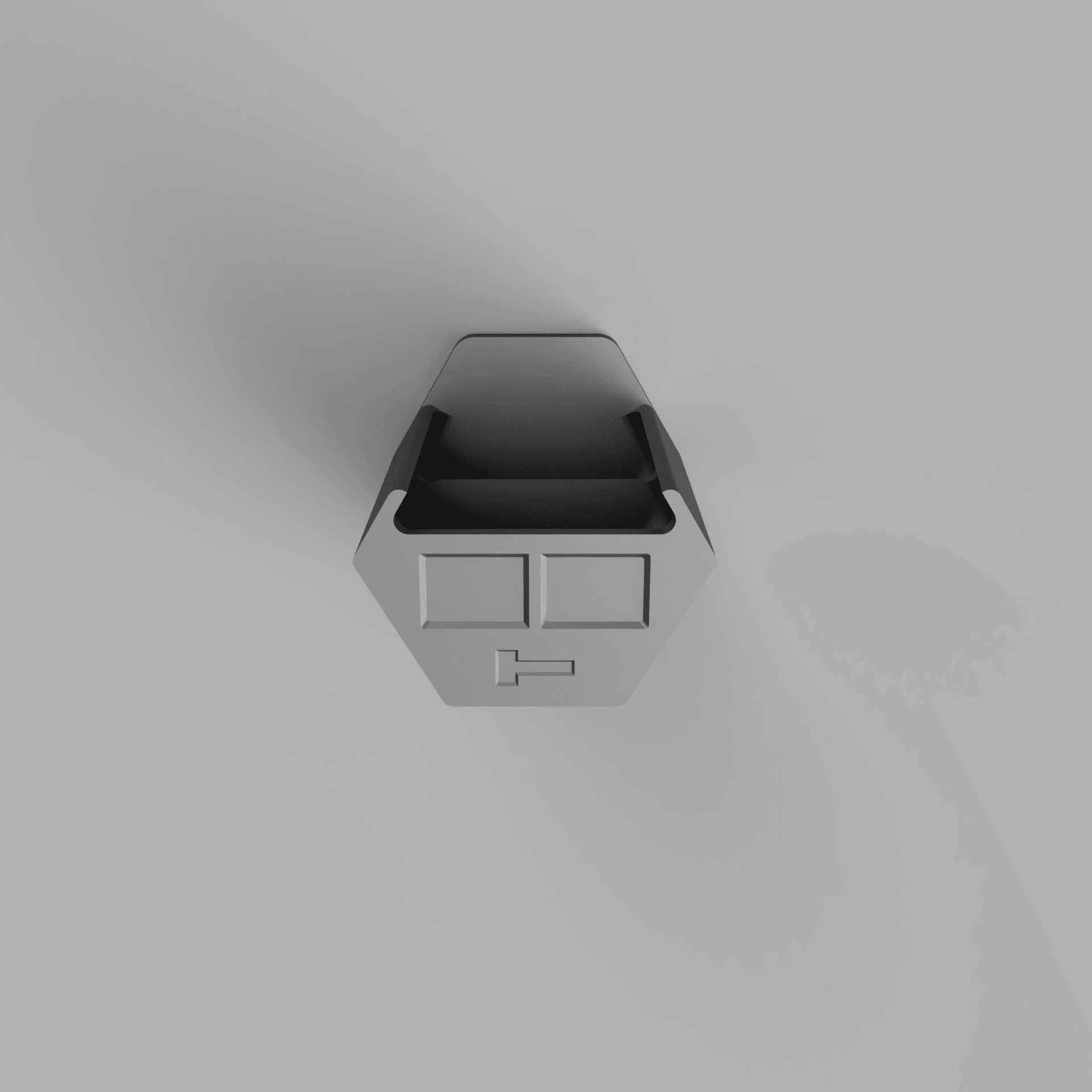 FrogStorage Bestagon - Screws Zylinderhead Dual Compartment 75mm.stl 3d model