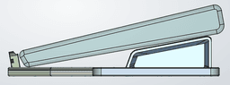 Foldable Laptop Stand print in place 3d model